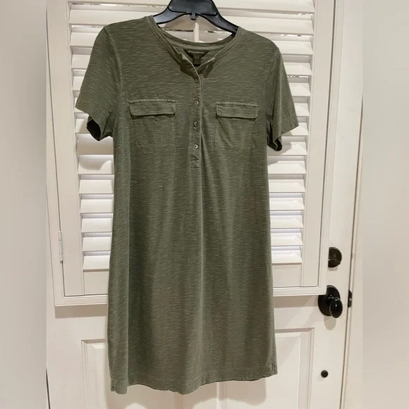 Tommy Bahama green cotton dress medium casual Tommy Bahama green cotton dress medium casual